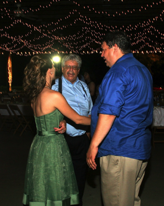 Doc Caruso at the Wedding (with Colette and Mike)